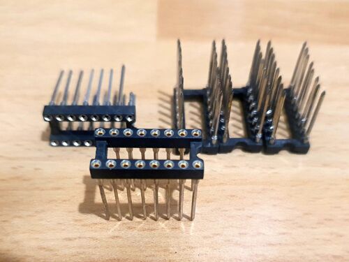 Lot de 6 supports à wrapper pour circuit intégré 16 broches