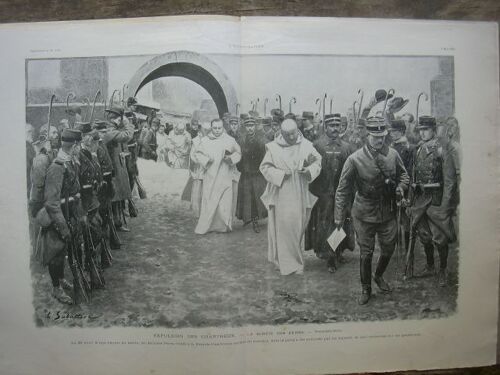 L'illustration. N°3141 - Le Roi Et Le Président -Premier Entrevue Sur Le Quai De La Gare De L'avenue Du Bois De Boulogne (1er Mai), Gravure Par Scott.