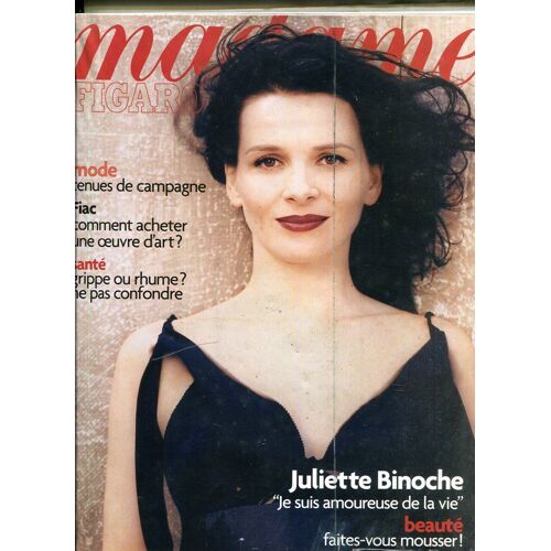 Madame Figaro - N° 18107 : Juliette Binoche - Je Suis Amoureuse De La Vie