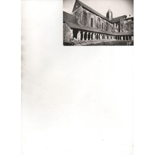 Carte Postale Ancienne Noir Et Blanc - Abbaye Blanche - Mortain - Seminaire Des Missions Peres De Saint Esprit Chapelle Et Cloitre 12 Eme Siecle -Edidions Gaby