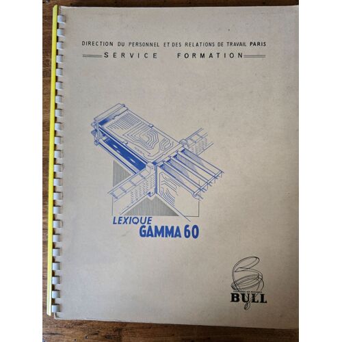 Bull Lexique Gamma 60