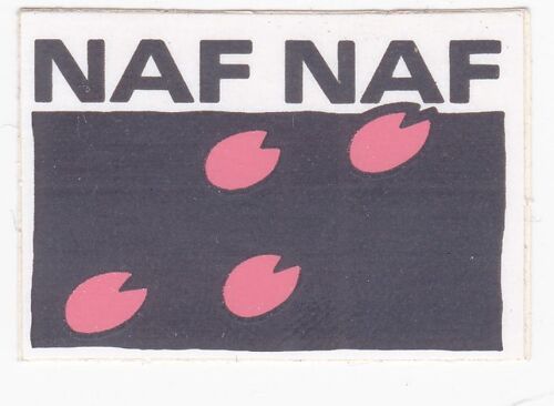 Autocollant Naf Naf - Empreintes Rose