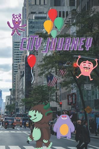 City Journey: Notebook,Diaries,Planner,Journal