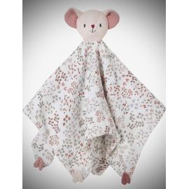 Doudou souris Vertbaudet lange coton grenier jouet bébé 