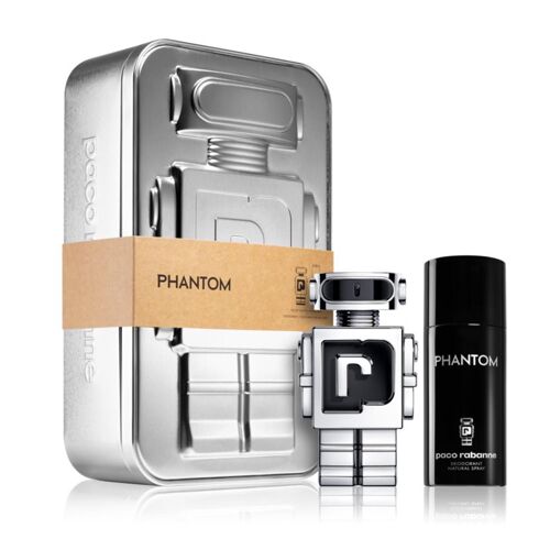 Paco Rabanne Phantom Eau De Toilette 100ml Vaporizador + Desodorante 150ml Vaporizador 