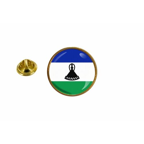 Pins Pin Badge Pin's Drapeau Lesotho Rond Cocarde