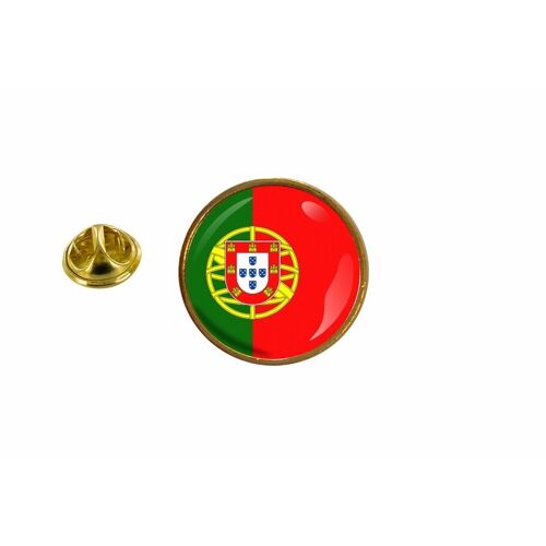Pins Pin Badge Pin's Drapeau Portugal Portugais Rond Cocarde