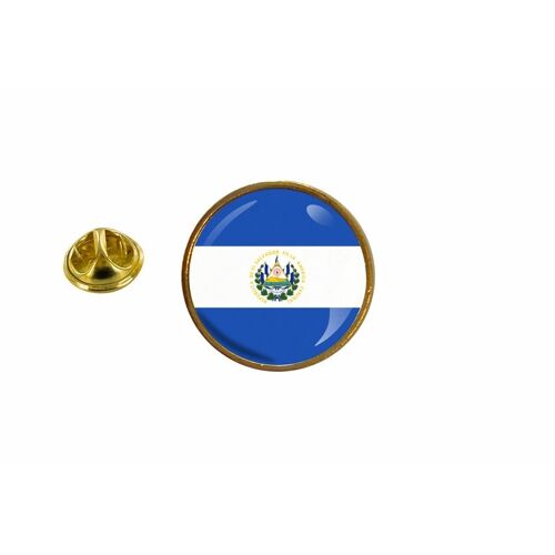 Pins Pin Badge Pin's Drapeau Salvador Rond Cocarde