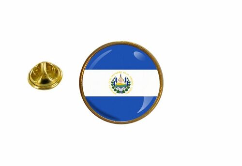 Pins Pin Badge Pin's Drapeau Salvador Rond Cocarde