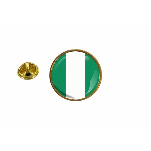 Pins Pin Badge Pin's Drapeau Nigeria Rond Cocarde