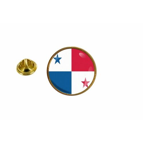 Pins Pin Badge Pin's Drapeau Panama Rond Cocarde