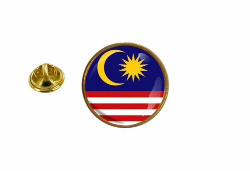 Pins Pin Badge Pin's Drapeau Malaisie Rond Cocarde