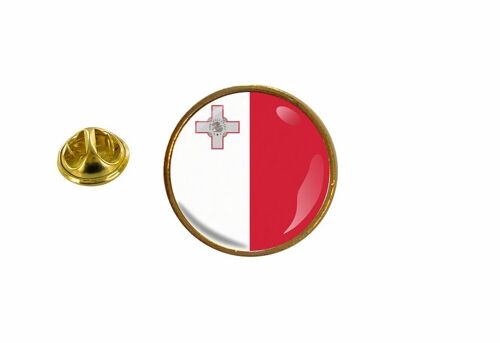 Pins Pin Badge Pin's Drapeau Malte Rond Cocarde