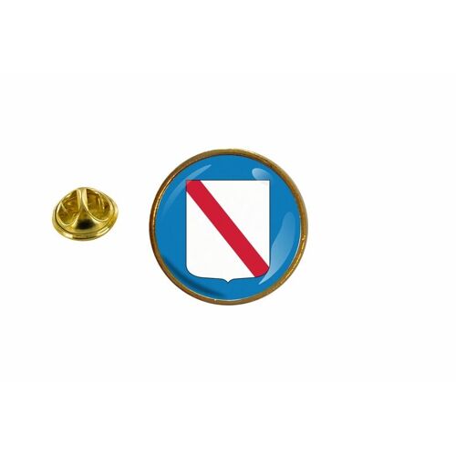 Pins Pin Badge Pin's Drapeau Italie Campania Rond Cocarde