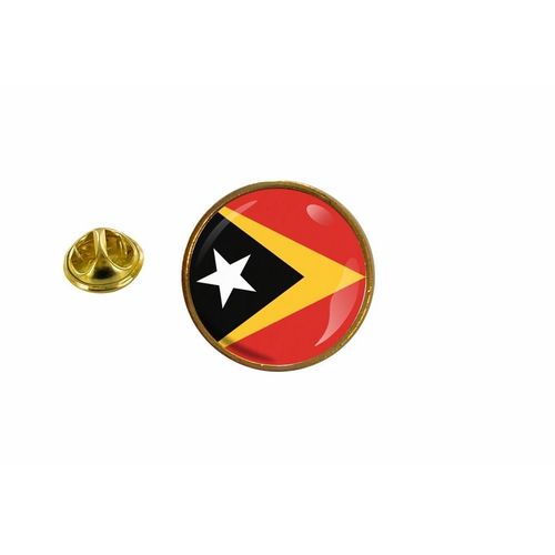 Pins Pin Badge Pin's Drapeau Timor Oriental Rond Cocarde