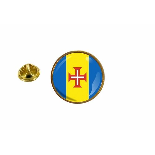Pins Pin Badge Pin's Drapeau Madeire Madeira Portugal Rond