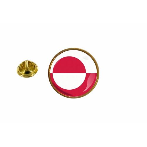 Pins Pin Badge Pin's Drapeau Groenland Rond Cocarde