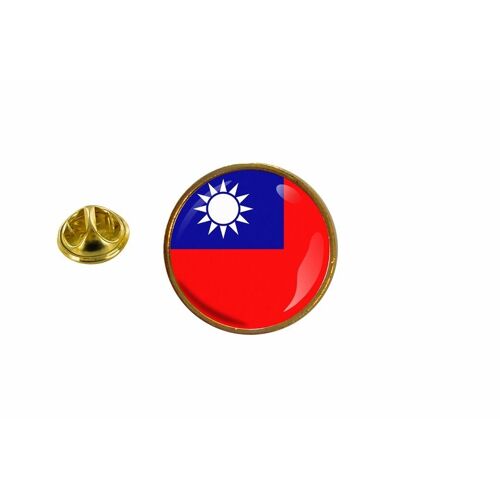 Pins Pin Badge Pin's Drapeau Taiwan Rond Cocarde