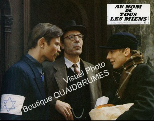 Au Nom De Tous Les Miens : Jeux A+B De 12 Photos D'exploitation Cinématographique - Format 21x27 Cm - De Robert Enrico Avec Michael York, Jacques Penot, Brigitte Fossey, Macha Méril, Jean Bouise -1983