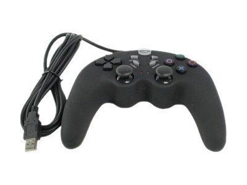 Manette König Filaire Noir König Electronic pour PC, Sony PlayStation 3
