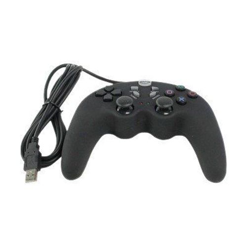 Manette König Filaire Noir König Electronic pour PC, Sony PlayStation 3