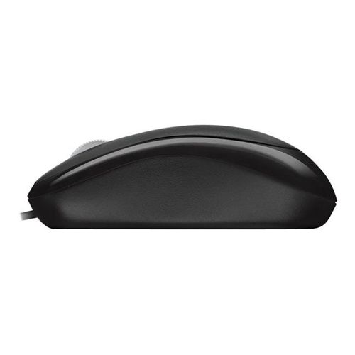 Microsoft Basic Optical Mouse for Business - Souris - droitiers et gauchers - optique - 3 boutons - filaire - USB - noir