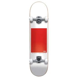 Skate Globe G0 Block Serif White/Red 8.0