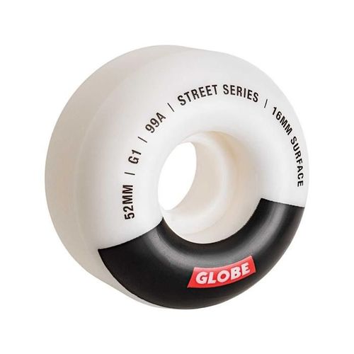 Roues Skate Globe G1 White/Black/Bar 52