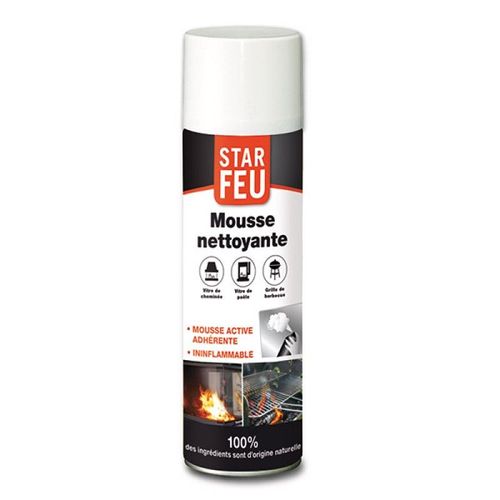 MOUSSE NETTOYANTE POUR VITRE D'INSERT Aérosol 400ml
