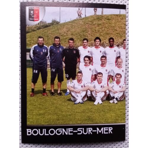 Foot 2008 - Championnat De France De L1 Et L2 - Boulogne-Sur-Mer N°534 - Image, Sticker, Autocollant, Vignette Panini