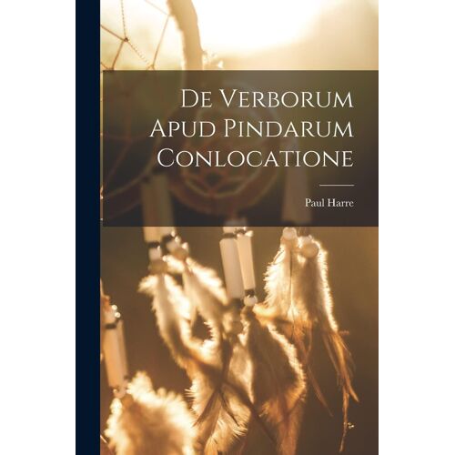 De Verborum Apud Pindarum Conlocatione