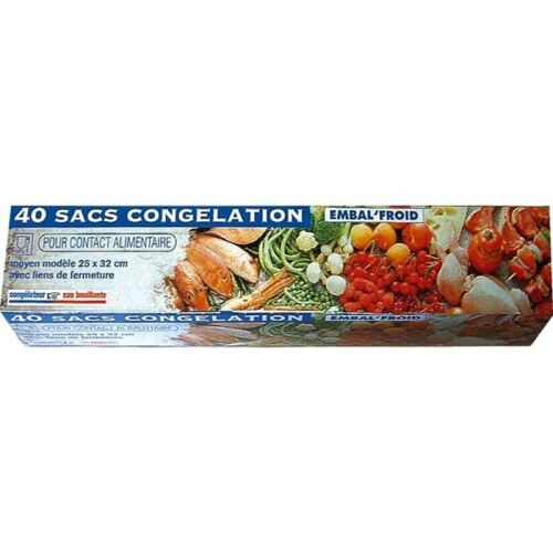 Sac congélation moyen modèle