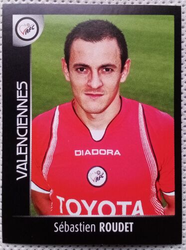Foot 2008 - Championnat De France De L1 Et L2 - Valenciennes N°513 Sébastien Roudet - Image, Sticker, Autocollant, Vignette Panini