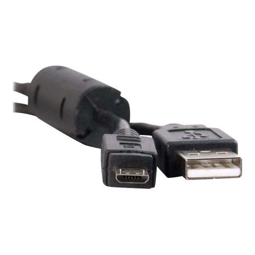 C2G USB 2.0 A to Micro B Cable - Câble USB - USB (M) pour Micro-USB de type B (M) - USB 2.0 OTG - 2 m - noir