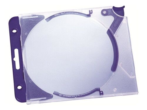 Durable - Carte de personnalisation pour boîtier de CD plat - capacité : 1 CD