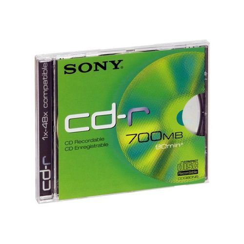 Sony CDQ-80ND - CD-R - 700 Mo (80 min) 48x - boîtier CD
