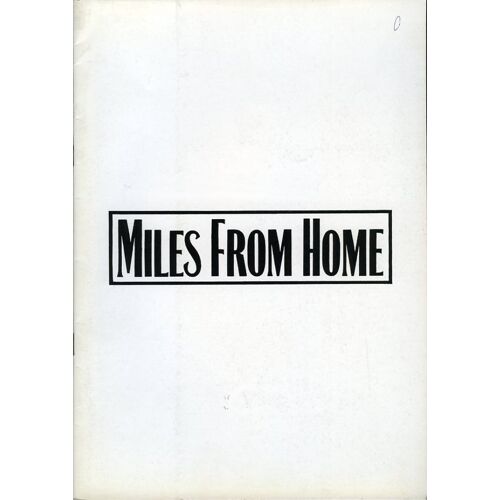 Miles From Home, Dossier De Presse, De Gary Sinise Avec Richard Gere, Kevin Anderson, John Malkovich