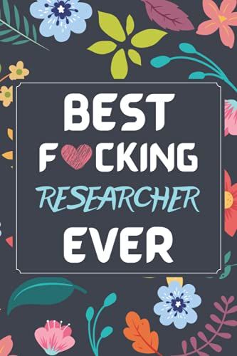 Researcher Gifts: Blank Lined Notebook Journal Diary Paper, A Funny And Appreciation Gift For Researcher To Write In