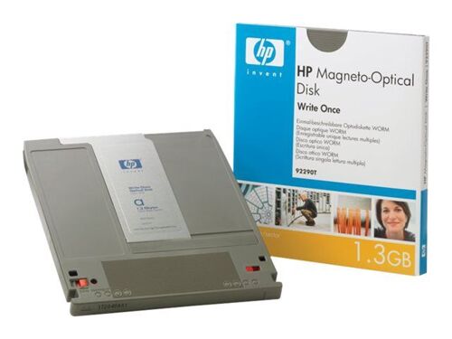 HPE - Disque WORM - 1.3 Go - CCW - pour StorageWorks 600mx Optical Jukebox, 700mx Optical Jukebox
