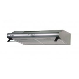 Hotte Casquette 60 cm INOX BELDEKO 210 m3/h 2 Filtres à charbon