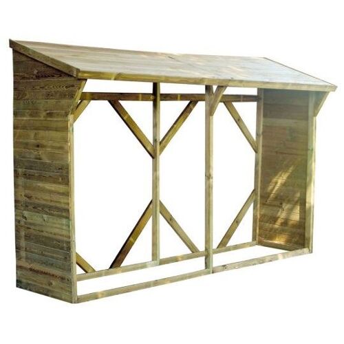 Abri À Bûches En Bois - 4,4 Stères