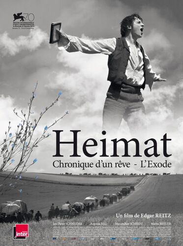 Heimat I, Chronique DUn Rêve, Ii L'exode - Affiche Originale De Cinéma - Format 40x60 Cm - Un Film De Edgar Reitz Avec Jan Dieter Schneider, Antonia Bill, Maximilian Scheidt, Marita Breuer - 2013