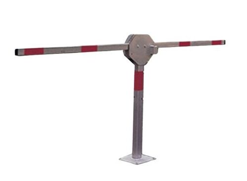 Barrière double bras pour 2 places de parking - Mottez B303C