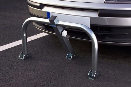 Barrière de Parking Rabattable Eco - Serrure cylindre européen - Mottez B307CPR