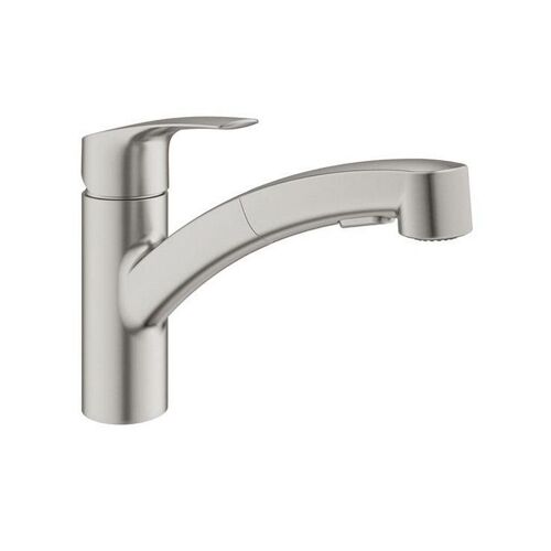 grohe - mitigeur avec douchette acier mat - 30305dc1