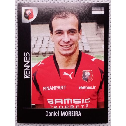 Foot 2008 - Championnat De France De L1 Et L2 - Rennes N°386 Daniel Moreira - Image, Sticker, Autocollant, Vignette Panini