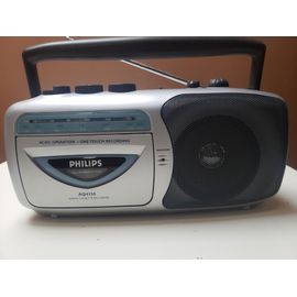 RADIO POSTE ENREGISTREUR LECTEUR CASSETTE K7 MAGNETOPHONE DICTAPHONE PHILIPS AQ4150