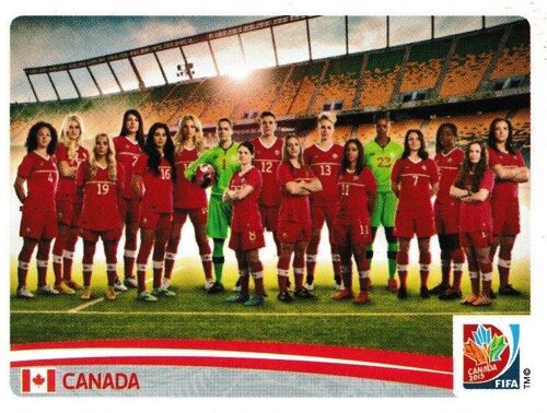 N° 24 - Image Panini Foot Canada 2015 - Equipe - Canada