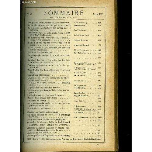 La Science Et La Vie N°41 Tome Xiv /
