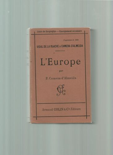 L' Europe. Cinquième Édition.